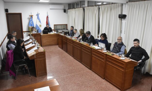 CONCEJO DELIBERANTE: LO TRATADO EN LA SESIÓN ORDINARIA DEL 24 DE JULIO