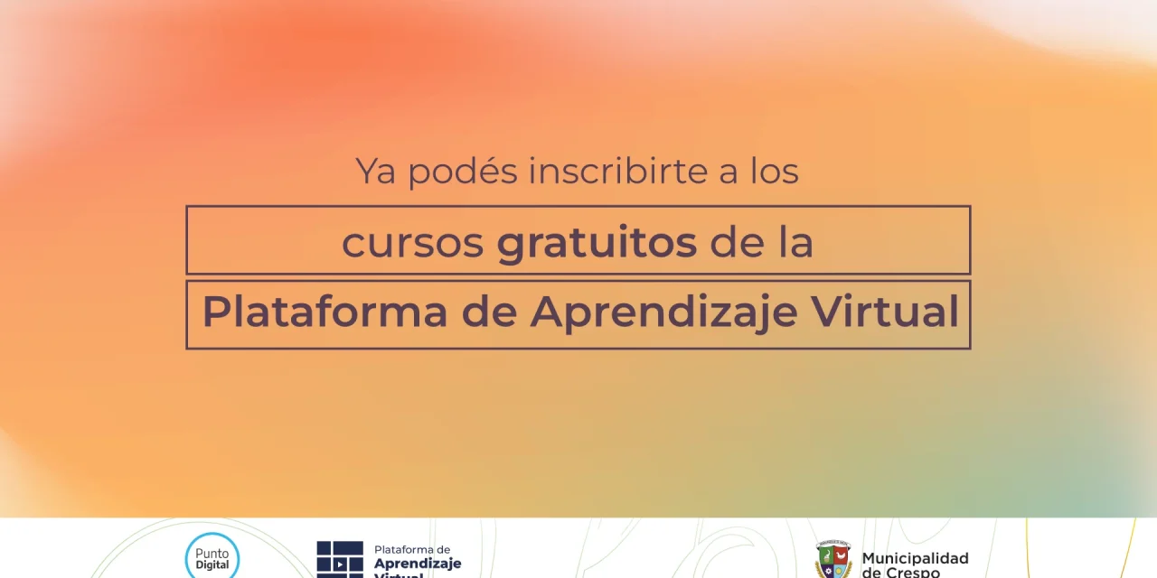 Se encuentran abiertas las inscripciones a diferentes cursos virtuales
