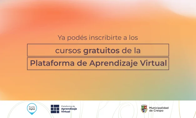 Se encuentran abiertas las inscripciones a diferentes cursos virtuales
