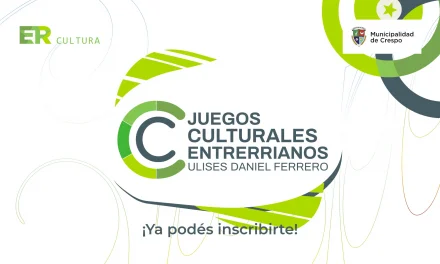 JUEGOS CULTURALES ENTRERRIANOS ‘ULISES DANIEL FERRERO’: ABIERTAS LAS INSCRIPCIONES HASTA EL 30 DE MAYO