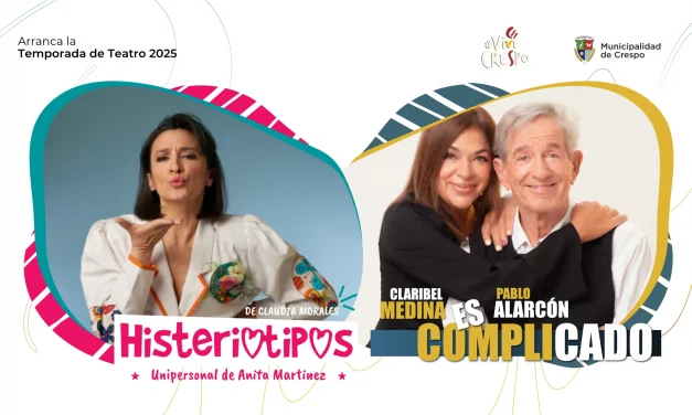 SE LARGÓ LA TEMPORADA TEATRAL EN CRESPO