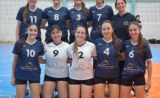 VOLEIBOL: JUGARON CUATRO CATEGORÍAS