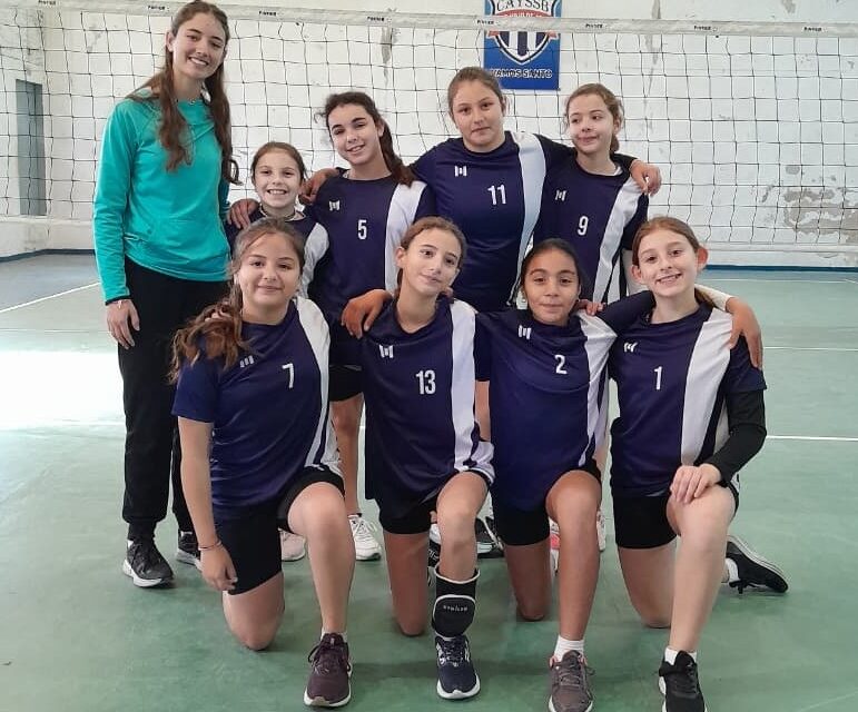 EL VOLEIBOL CRESPENSE TUVO ACTIVIDAD CON SUB 12 Y SUB 16