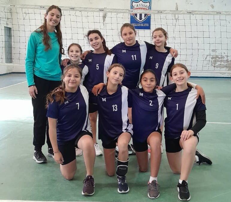 EL VOLEIBOL CRESPENSE TUVO ACTIVIDAD CON SUB 12 Y SUB 16