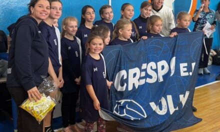 EL VOLEIBOL CRESPENSE TUVO ACCIÓN CON LAS CATEGORÍAS MÁS PEQUEÑAS