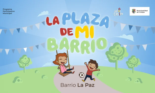 LA PLAZA DE MI BARRIO: EL VIERNES PRESENTARÁN EL PROYECTO A LOS VECINOS DEL BARRIO LA PAZ