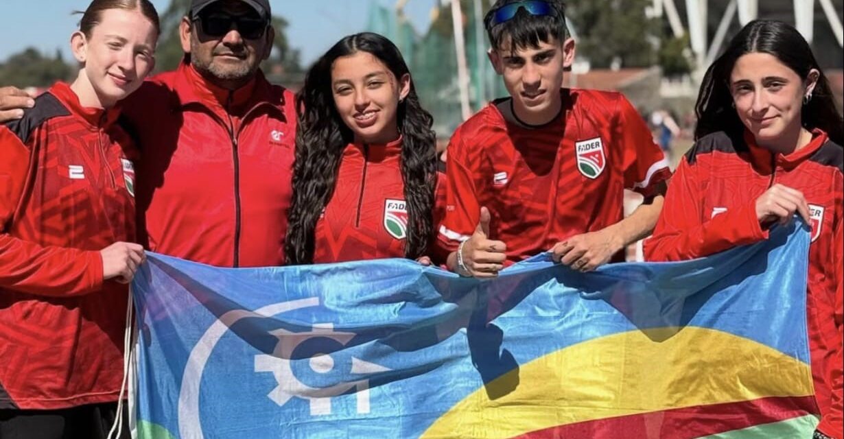 LA ESCUELA MUNICIPAL DE ATLETISMO TUVO REPRESENTANTES EN EL CAMPEONATO NACIONAL U16