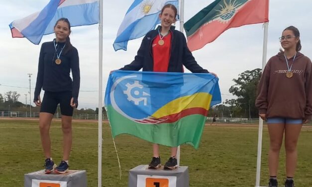LA ESCUELA MUNICIPAL DE CRESPO CUMPLIÓ UNA GRAN TAREA EN LA PISTA DE ATLETISMO DE CONCORDIA
