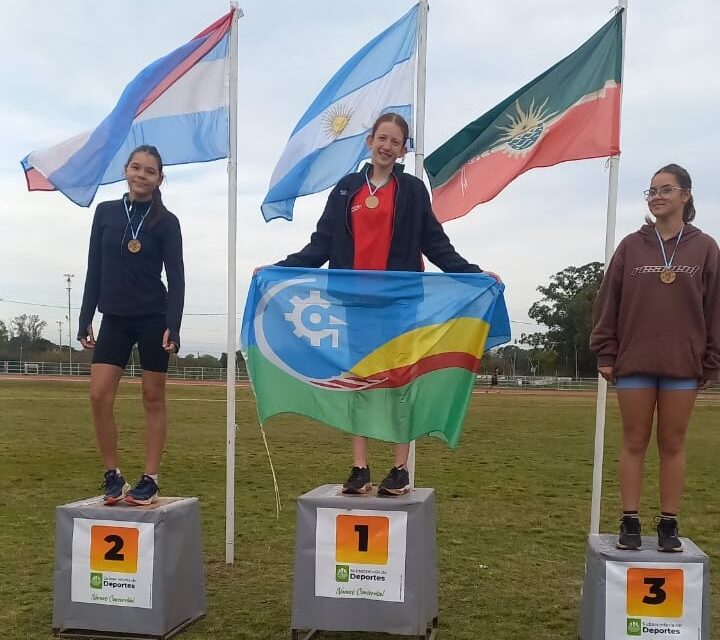 LA ESCUELA MUNICIPAL DE CRESPO CUMPLIÓ UNA GRAN TAREA EN LA PISTA DE ATLETISMO DE CONCORDIA