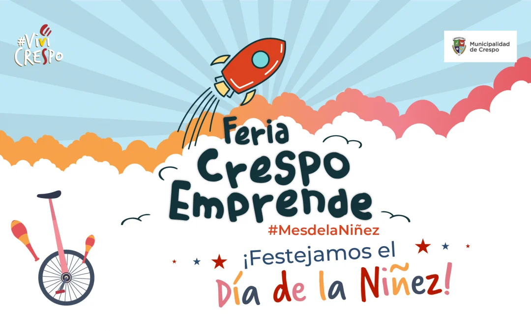 Crespo se prepara para celebrar el Día de la Niñez