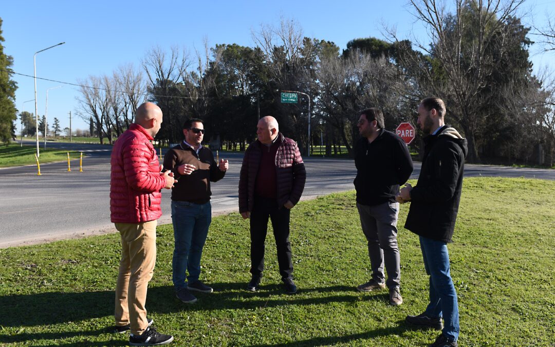 GESTIONES PARA FAVORECER LA SEGURIDAD VIAL EN LOS ACCESOS A CRESPO