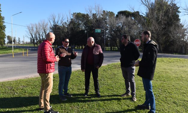 GESTIONES PARA FAVORECER LA SEGURIDAD VIAL EN LOS ACCESOS A CRESPO