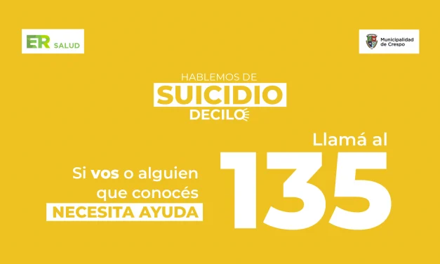 campaña de prevención ‘Decilo. Hablemos de suicidio’
