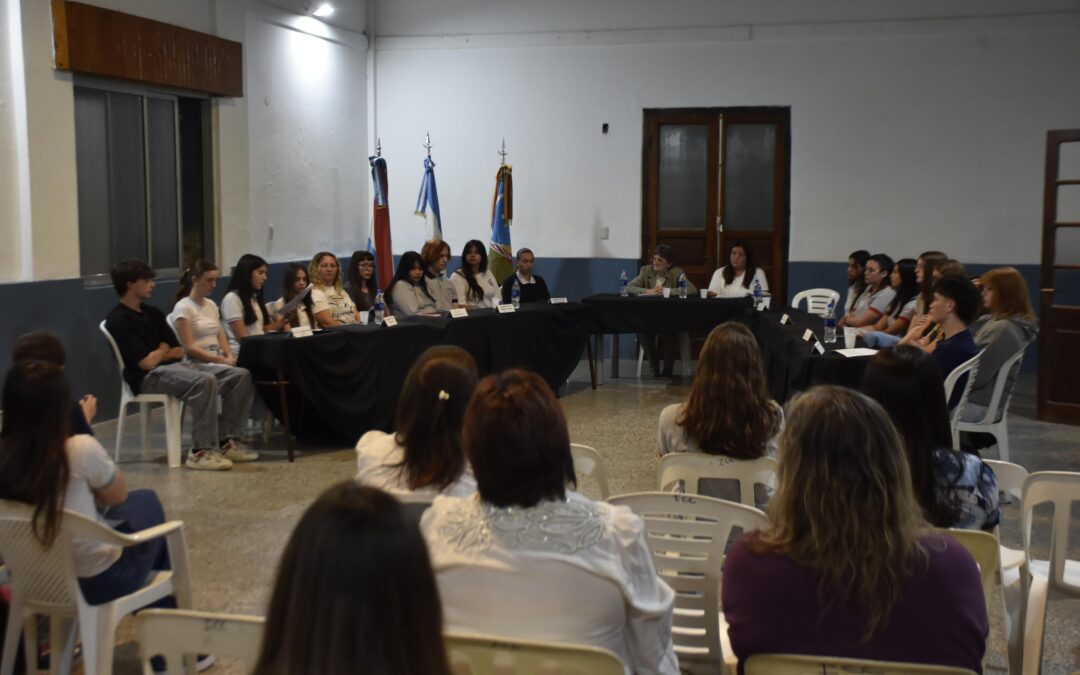 CONCEJO DELIBERANTE JUVENIL: LOS ESTUDIANTES COMPLETARON EL CRONOGRAMA DE SESIONES