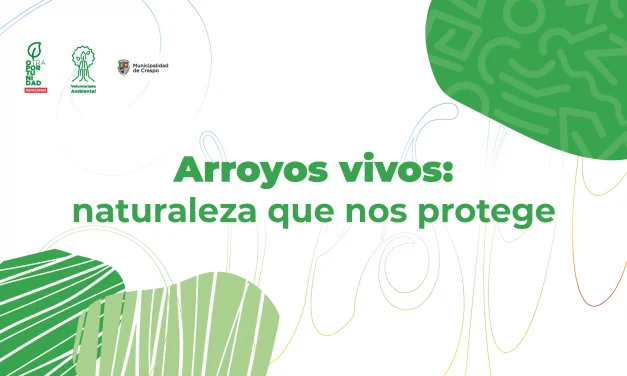 Arroyos vivos: naturaleza que nos protege