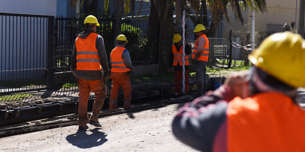 IMPORTANTES AVANCES EN EL PLAN INTEGRAL DE OBRAS PARA LAS CALLES FLORENTINA GÓMEZ MIRANDA Y LOS WICHIS