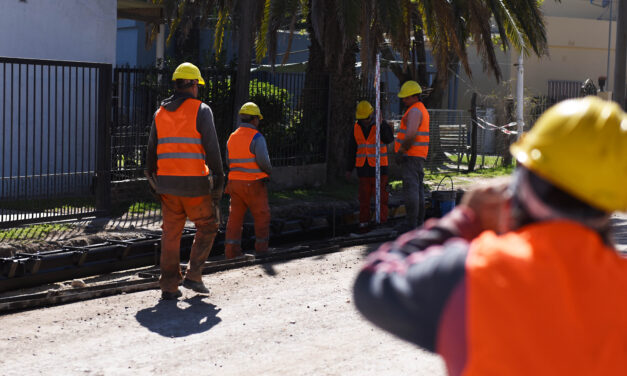 IMPORTANTES AVANCES EN EL PLAN INTEGRAL DE OBRAS PARA LAS CALLES FLORENTINA GÓMEZ MIRANDA Y LOS WICHIS