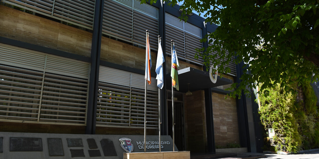 SEGUIMOS TRABAJANDO CON RESPONSABILIDAD PARA CUIDAR EL AMBIENTE Y LA SALUD DE LOS CRESPENSES