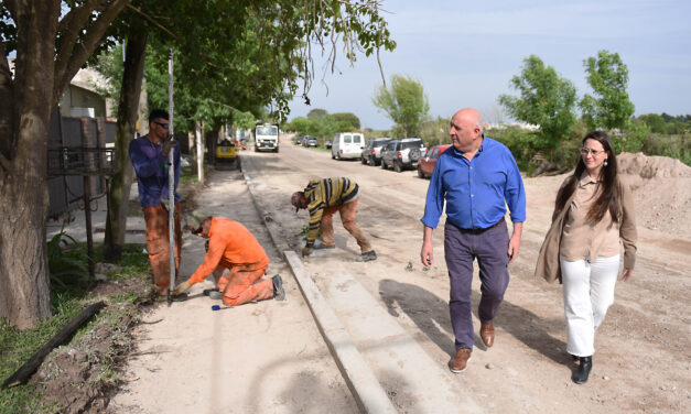 LOS VECINOS DE FLORENTINA GÓMEZ MIRANDA YA DISFRUTAN DE LA TRANSFORMACIÓN QUE ESTAMOS LLEVANDO ADELANTE EN ESA CALLE