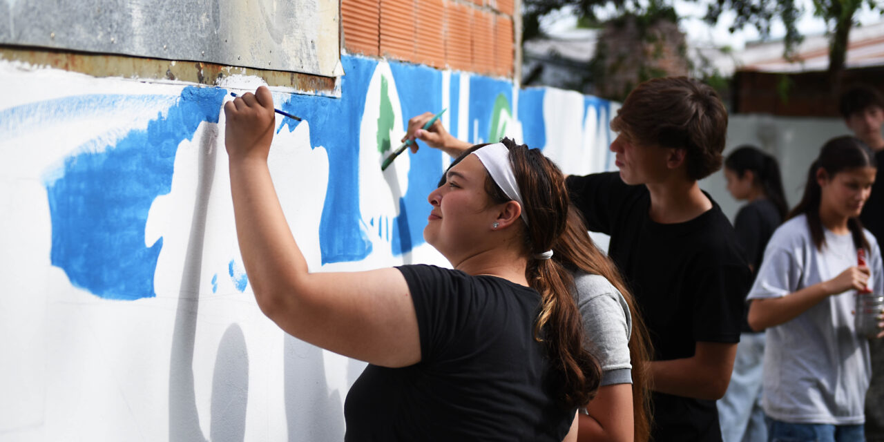 TRABAJANDO EN EQUIPO Y EN COMUNIDAD, SEGUIMOS TRANSFORMANDO NUESTROS ESPACIOS PÚBLICOS