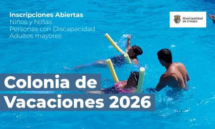 Se abren las inscripciones para la colonia de vacaciones 2026