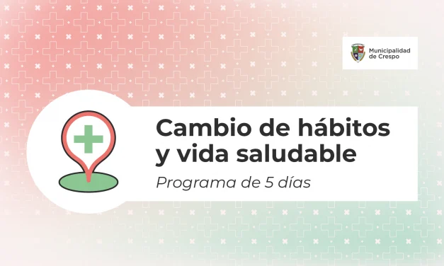Inscribite al Programa: Cambio de Hábitos y Vida Saludable