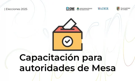 CAPACITACIÓN DE AUTORIDADES DE MESA