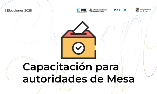 CAPACITACIÓN DE AUTORIDADES DE MESA