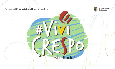 ¡VIVÍ CRESPO! MUCHO DEPORTE, MÚSICA Y GASTRONOMÍA PARA ESTE FIN DE SEMANA