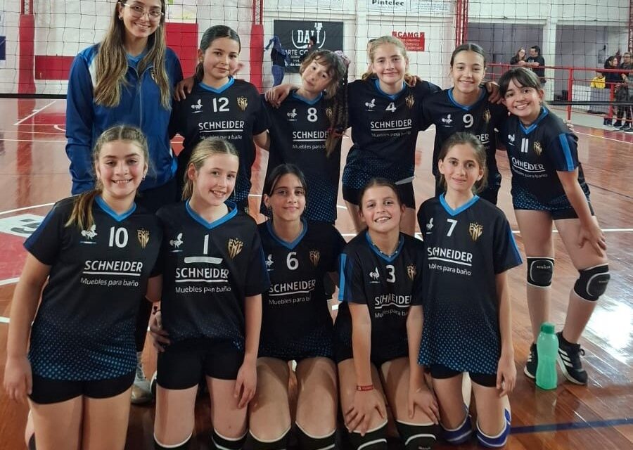 nueva presentación del voleibol crespense