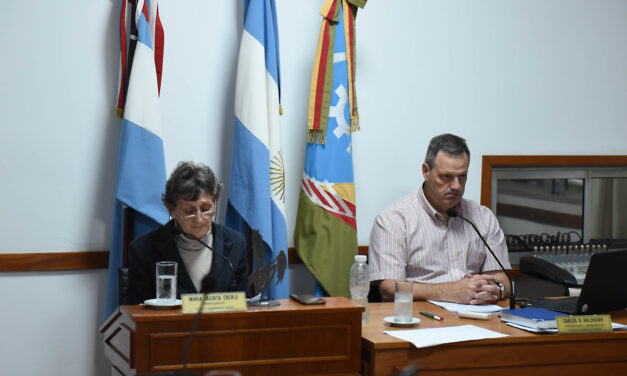 LOS TEMAS TRATADOS EN LA SESIÓN ORDINARIA DEL CONCEJO DELIBERANTE