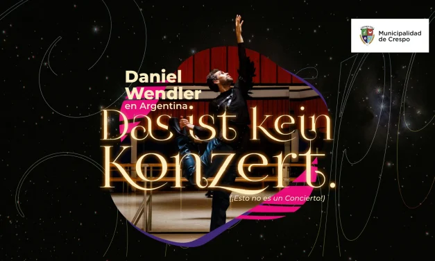 DANIEL WENDLER PRESENTARÁ EL ESPECTÁCULO INTERNACIONAL ‘DAS IST KEIN KONZERT’ EN SU CRESPO NATAL