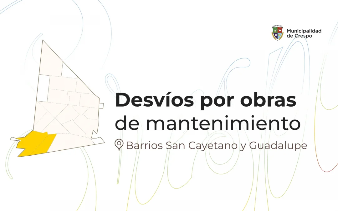 DESVÍOS POR Trabajos de mantenimiento vial en el acceso arturo illia