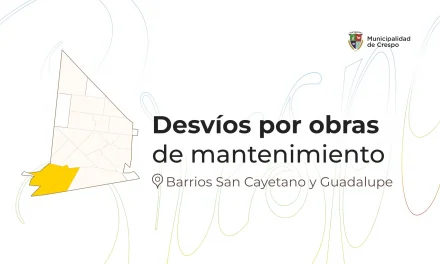 DESVÍOS POR Trabajos de mantenimiento vial en el acceso arturo illia