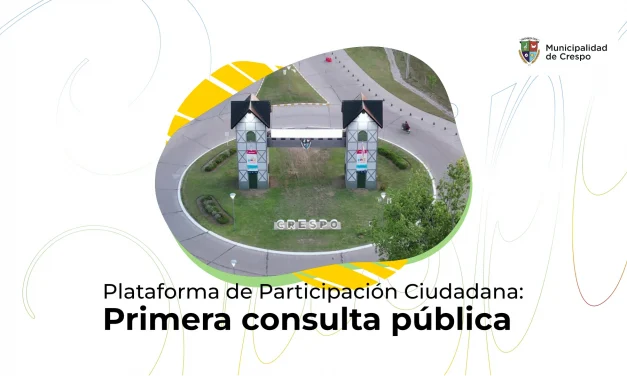 1° Campaña de Consulta Pública en la Plataforma de Participación Ciudadana