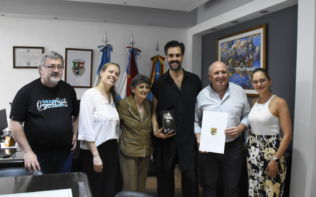 DANIEL WENDLER FUE DECLARADO PERSONALIDAD DESTACADA DE LA CULTURA EN CRESPO