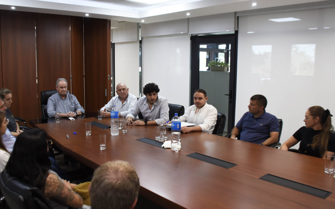 GESTIONES PARA ACOMPAÑAR AL SECTOR INDUSTRIAL TRAS LA SEVERA TORMENTA DEL DOMINGO