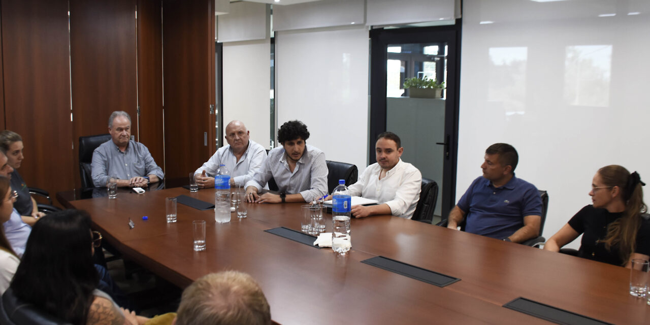 GESTIONES PARA ACOMPAÑAR AL SECTOR INDUSTRIAL TRAS LA SEVERA TORMENTA DEL DOMINGO