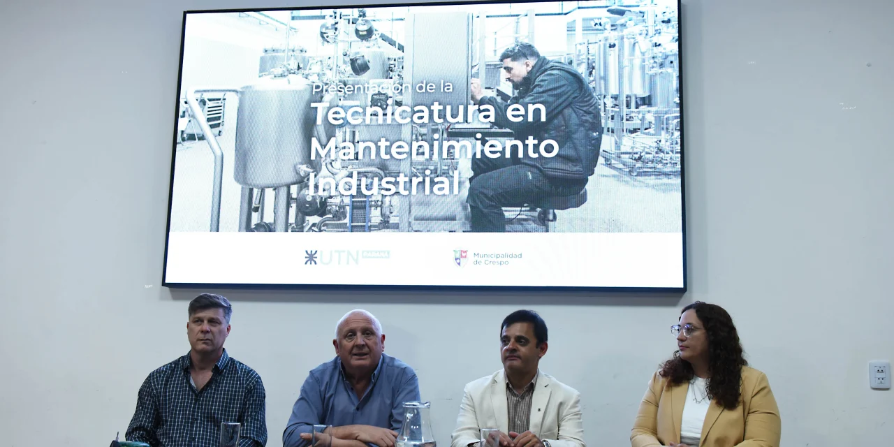 Nueva carrera de Técnico Universitario en Mantenimiento Industrial PARA EL 2026