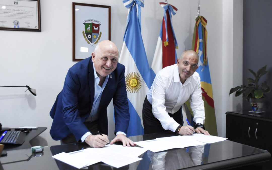 SEGUIMOS DANDO PASOS FIRMES PARA CUIDAR EL AMBIENTE Y PROYECTANDO LA CIUDAD DE CRESPO DEL FUTURO