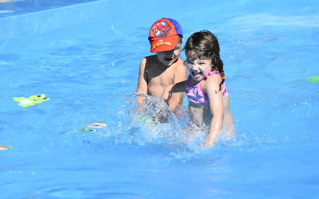 los jardines municipales participan de la colonia de vacaciones