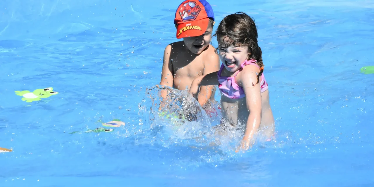 los jardines municipales participan de la colonia de vacaciones