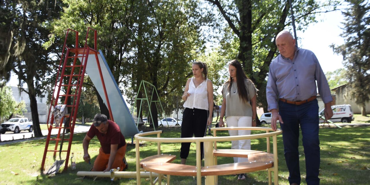 TRANSFORMACIONES PARA TENER MÁS PLAZAS Y PARQUES ACCESIBLES, SEGUROS Y CONFORTABLES