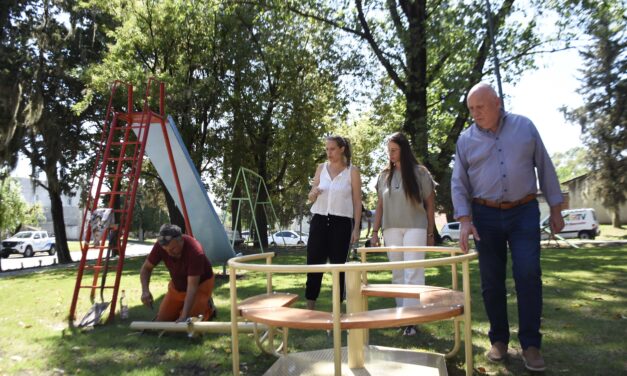 TRANSFORMACIONES PARA TENER MÁS PLAZAS Y PARQUES ACCESIBLES, SEGUROS Y CONFORTABLES