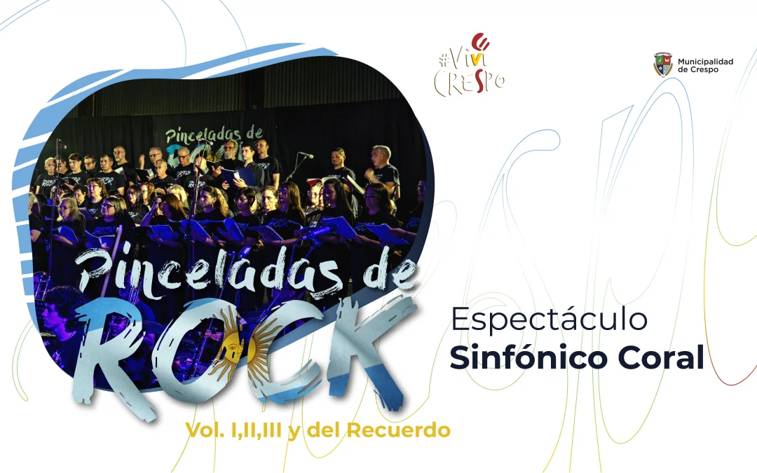 PINCELADAS DE ROCK PRESENTARÁ SU GRAN REPERTORIO EN EL ANFITEATRO DEL LAGO