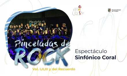 PINCELADAS DE ROCK PRESENTARÁ SU GRAN REPERTORIO EN EL ANFITEATRO DEL LAGO