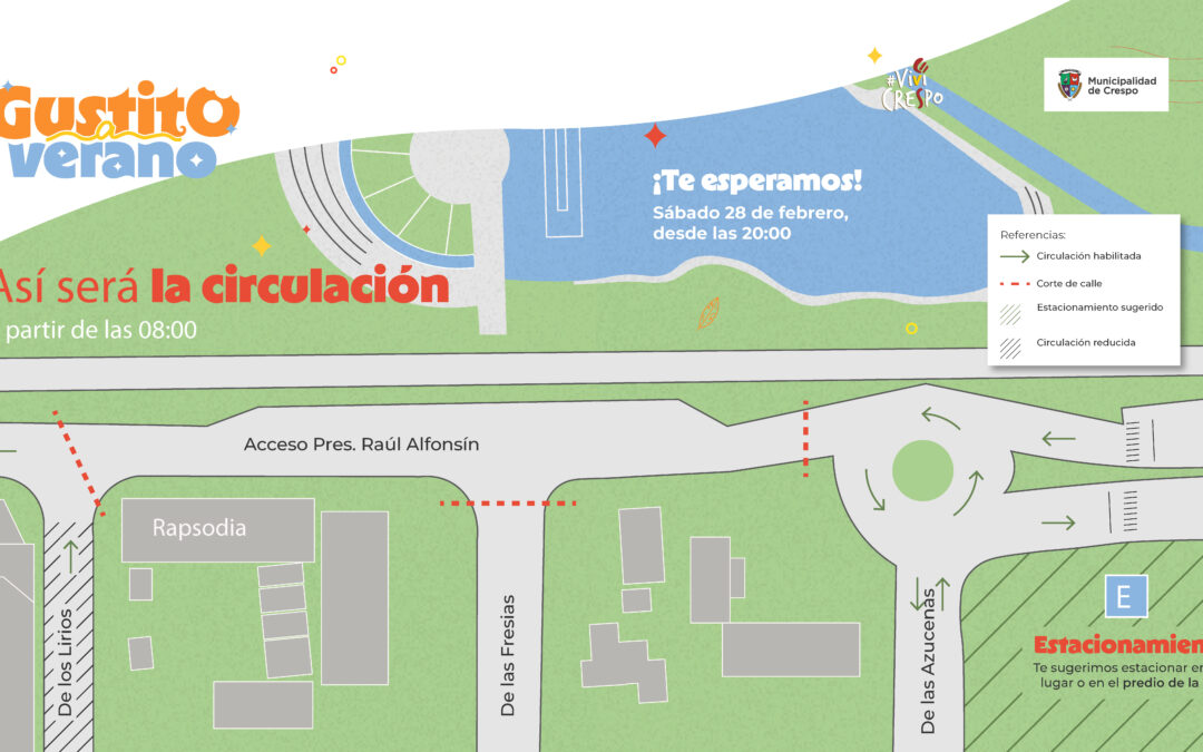 ‘Gustito a Verano’: así funcionará el operativo de tránsito este 28 de febrero