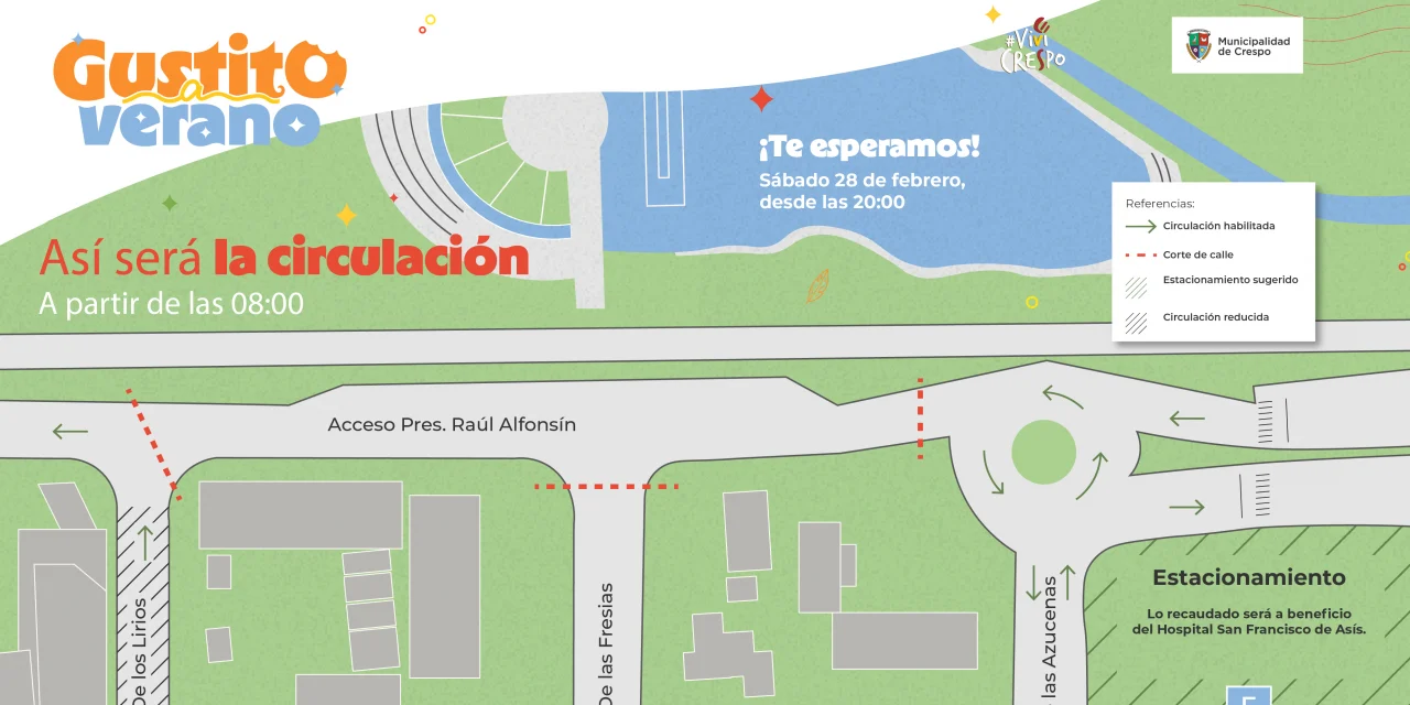 ‘Gustito a Verano’: así funcionará el operativo de tránsito este 28 de febrero