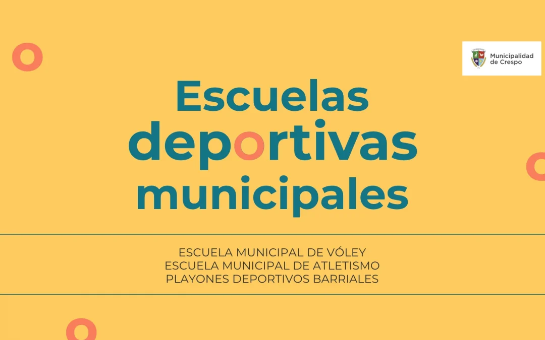 ABIERTAS LAS INSCRIPCIONES: SUMATE AL VOLEIBOL, ATLETISMO Y LOS PLAYONES DEPORTIVOS