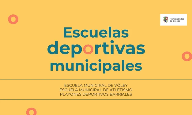 ABIERTAS LAS INSCRIPCIONES: SUMATE AL VOLEIBOL, ATLETISMO Y LOS PLAYONES DEPORTIVOS